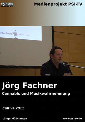 Cover Grafik zum Video Cannabis und Musikwahrnehmung von Jörg Fachner zur Cultiva 2011