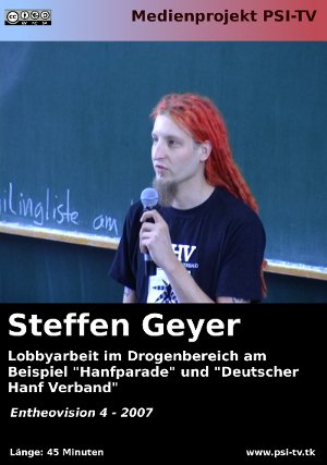 Videocover zum Referat von Steffen Geyer: Lobbyarbeit im Drogenbereich