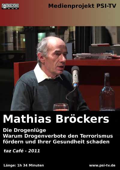 Covergrafik in Klein zu Die Drogenlüge Doku der Lesung mit Mathias Bröckers