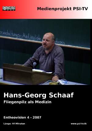 Covergrafik zu Fliegenpilz als Medizin, ein Referat von Hans-Georg Schaaf