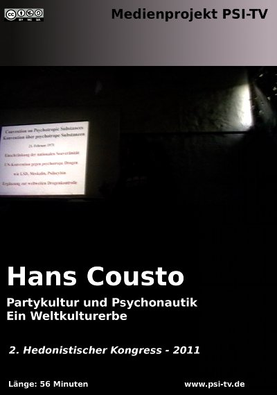 Thumbnail aus dem Video Partykultur und Psychonautik ein Weltkulturerbe von Hans Cousto