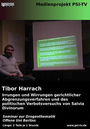 Grafik Cover zum Video Salvia Divinorum Workshop mit Tibor Harrach in der Offenen Uni BerlinS