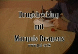 Drugchecking mit Marquis Farbtest Reagenz - Gif Animation