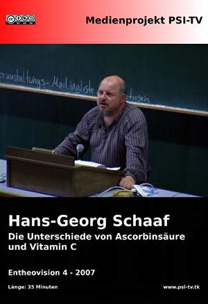 Hans Georg Schaaf Die Unterschiede von Ascorbinsäure und Vitamin C