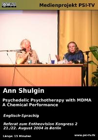 Ann Shulgin Psychedelic Psychotherapy